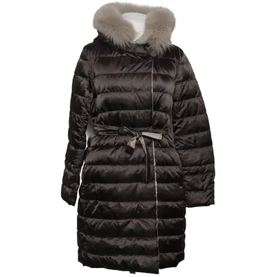 Winter coat (Gray) from 'S MaxMara Polyamide, Polyester