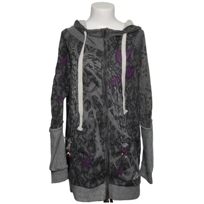 Kapuzenpullover (Grau, Schwarz, Lila) von Desigual Baumwolle, Polyester