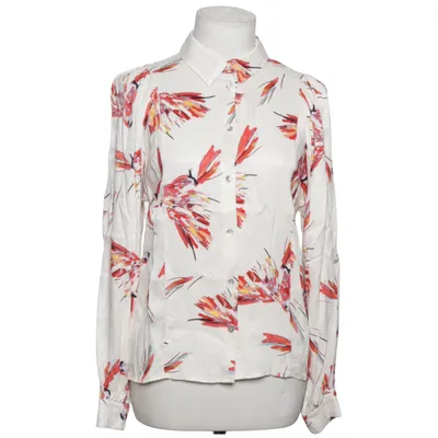 Blouse (Wit, Meerkleurig) van Pom Amsterdam Viscose