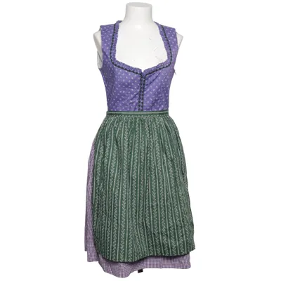 Dirndl (Lilla, Grøn, Hvid) fra Landhaus Bomuld