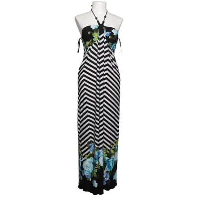 Maxi dress (Black, White, Blue) from Saint Tropez Elastane, Polyester