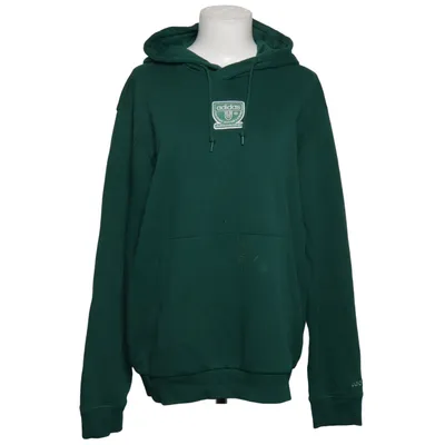 Capuchon sweater (Groen) van Adidas Katoen, Polyester