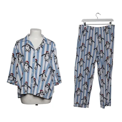 Pajamas (Blue, White) from Chelsea Peers Elastane, Recycled polyester