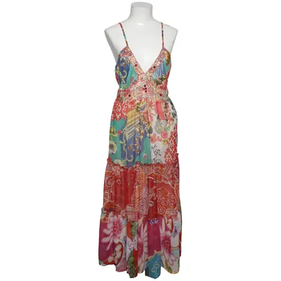 Robe longue (Multicolore) de Cassani Coton, Polyester