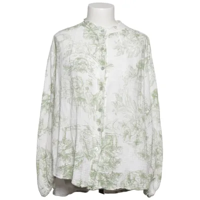 Shirt (White, Green) from Glossy