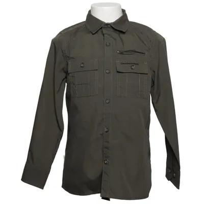 Skjorta (Grön) från Craghoppers Bomull, Polyester