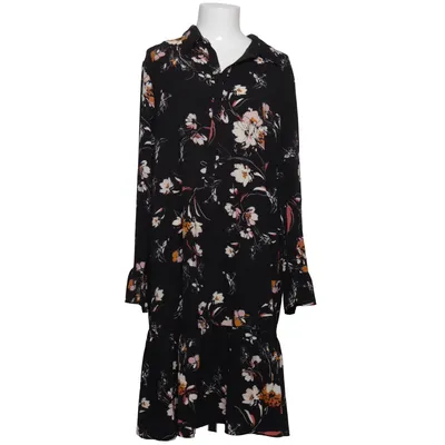 Kjole (Sort, Flerfarvet) fra Studio Untold Elastan, Polyester