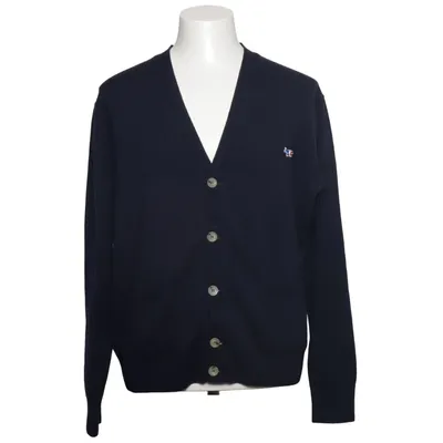 Cardigan (Blauw) van Maison Kitsuné Wol