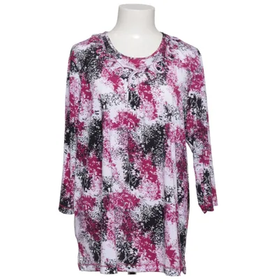 Tunika (Lilla, Sort, Hvid, Flerfarvet) fra Lady Fashion Bomuld, Elastan, Viscose