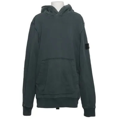 Hættetrøje (Grøn) fra Stone Island Junior Bomuld