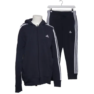 Trainingsset (Blauw, Wit) van Adidas Katoen