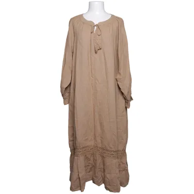 Jurk (Beige) van Le Monde Du Lin Linnen