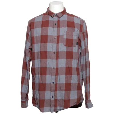 Flanellskjorta (Grå, Röd) från Quiksilver Bomull