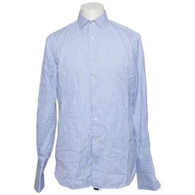 Shirt (Blue, White) from Monokel Cotton