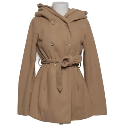 Coat (Beige) from Amisu Acrylic, Polyester, Wool