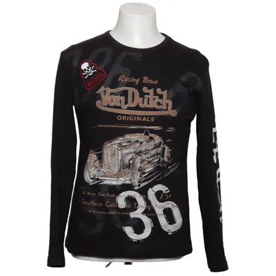 Långärmad t-shirt (Svart, Flerfärgad) från Von Dutch Bomull