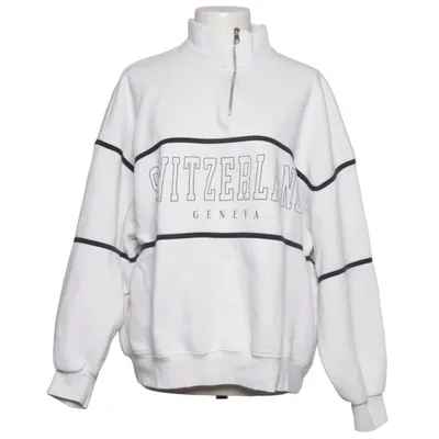 Collegetröja (Vit, Svart) från Bershka