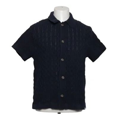 Korte mouwen shirt (Blauw) van Les Deux Katoen