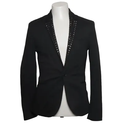 Blazer (Noir) de Zara Man Élasthane, Polyester