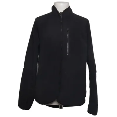 Fleece jacket (Black) from H&M Sport Polyester