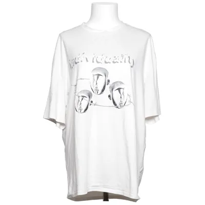 T-shirt (White) from Romwe Polyester