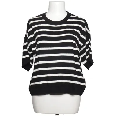 Top (Black, White) from Armedangels Linen, Polyester, Viscose