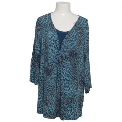 Haut portefeuille (Bleu, Marron) de Kingfield Élasthane, Viscose