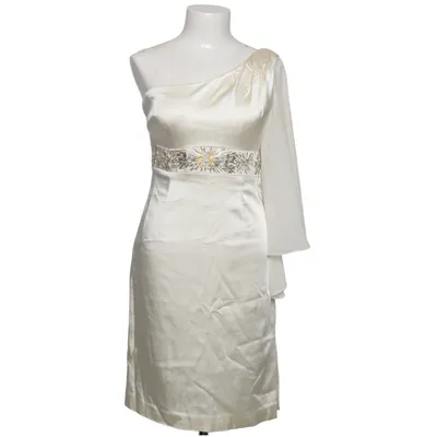 Cocktailjurk (Wit) van Mikael Aghal Acetaat, Elastaan, Polyamide, Polyester