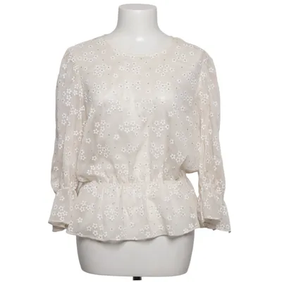 Blouse (Beige, Wit, Goud) van Ida Sjöstedt Polyester