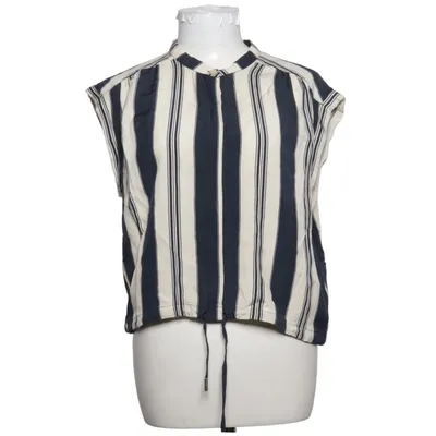 Top (Blue, White) from Part Two Viscose
