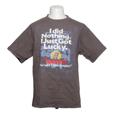 T-shirt (I Did Nothing I Just Got Lucky) från Vetements Bomull
