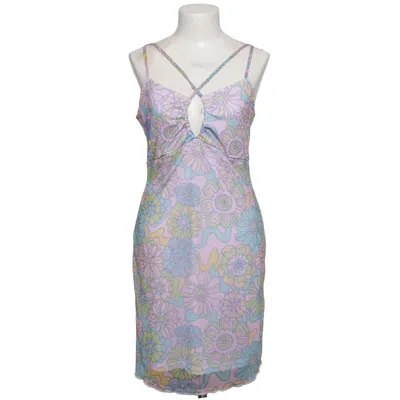 Kjole (Pink, Blå, Gul) fra Vintage Supply Elastan, Polyester