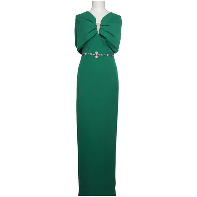 Evening gown (Green) from Fervente Cotton