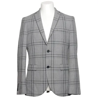 Kavaj (Grå, Svart) från Next Tailoring Elastan, Polyester, Viskos