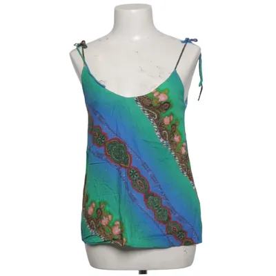 Halterneck top (Blå, Grøn, Flerfarvet) fra Desigual Viscose