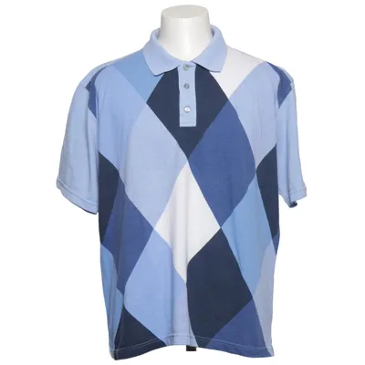 Polo shirt (Blue, White, Multicolored) from Babista Cotton, Polyester