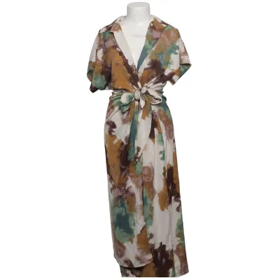 Omlottklänning (Grön, Brun, Flerfärgad) från Papillonne Polyester