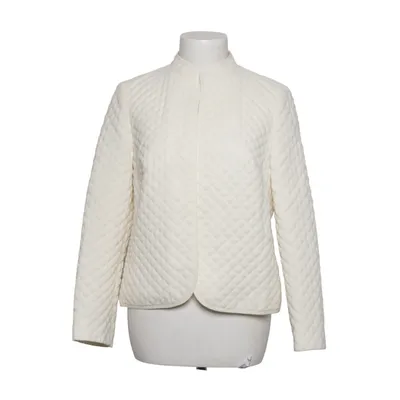Jakke (Hvid) fra Delmod Polyester, Uld