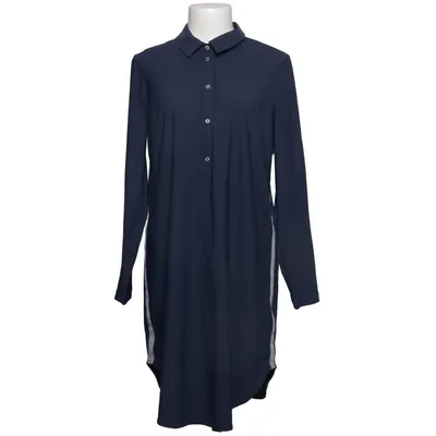 Robe chemise (Bleu, Blanc) de Sandwich Élasthane, Polyamide