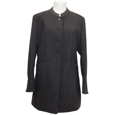 Kavaj (Svart) från Nockstein Trachten Elastan, Polyester, Ull