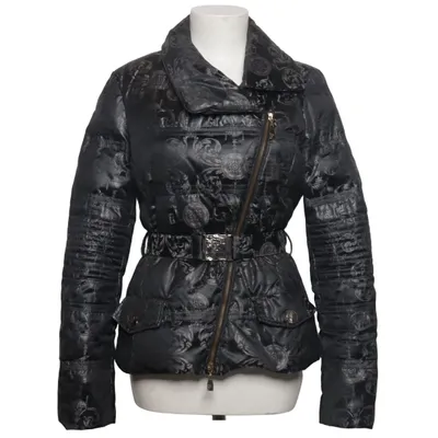 Dunjakke (Sort) fra Versace Collection Dun, Fjer