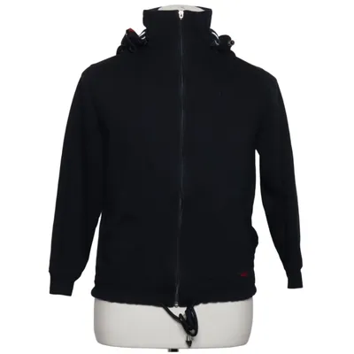Hoodie (Black, White, Red) from Nigel Cabourn