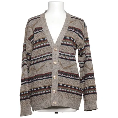 Cardigan (Beige, Multicolored) from Canda Acrylic, Alpaca wool