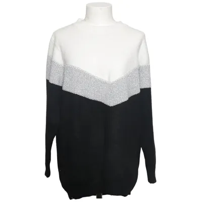 Sweater (Hvid, Sølv, Sort) fra Kilibbi Akryl, Uld