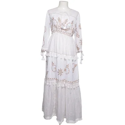 Maxi dress (White, Beige) from Golden Days Paris Cotton