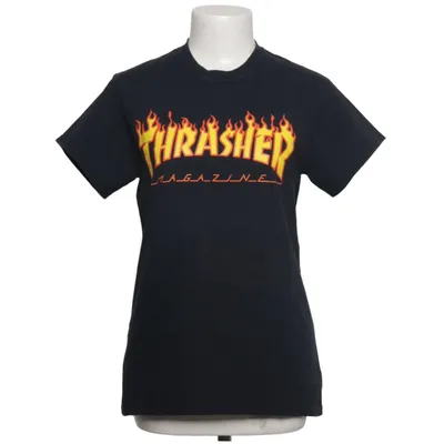 T-shirt (Black) from Thrasher Cotton