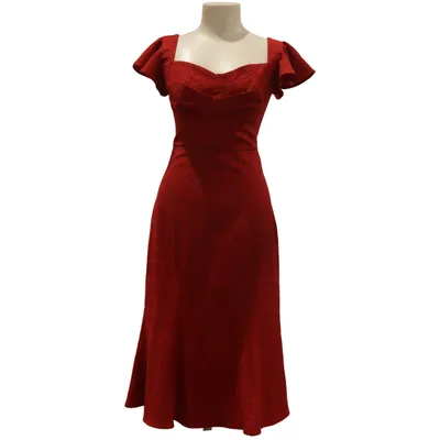 Cocktailjurk (Rood, Zwart) van Stop Staring Elastaan, Polyester, Viscose