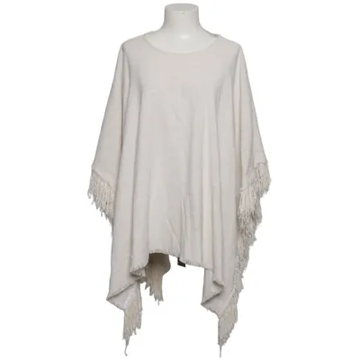 Poncho (White) from Isabel Marant Cotton, Silk, Viscose