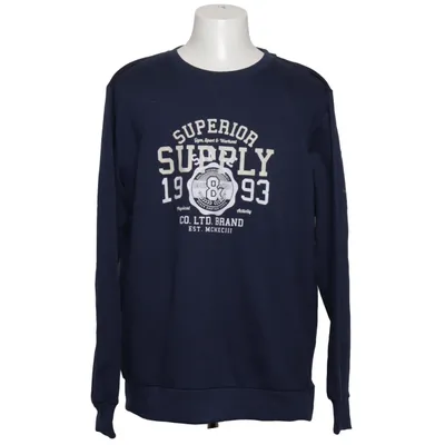 Sweatshirt (Blue) from Ronley Cotton, Polyester