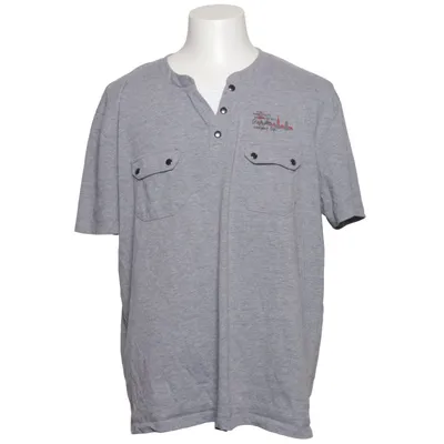 Henley shirt (Gray) from Catamaran Cotton, Polyester